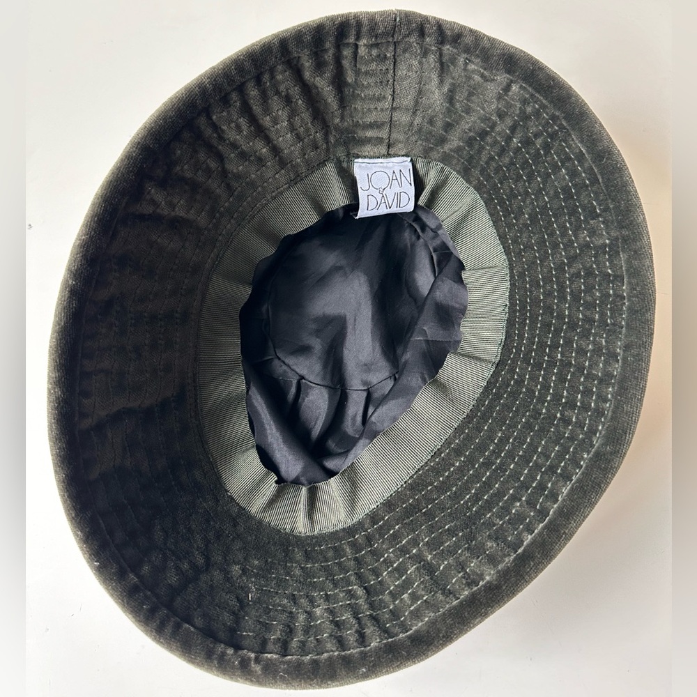 Joan and David cotton velvet hat made in Italy - Picture 4 of 7